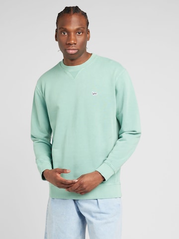 Lee Regular Fit Sweatshirt in Grün: predná strana