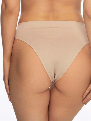 Henderson Panty 'Brasil Slip Arleen im 2er Pack, hohe Leibhöhe, gerippter Stoff XL' in Mixed colours