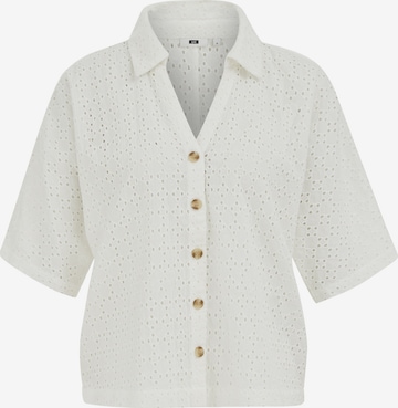 WE Fashion Pusero värissä valkoinen: etupuoli