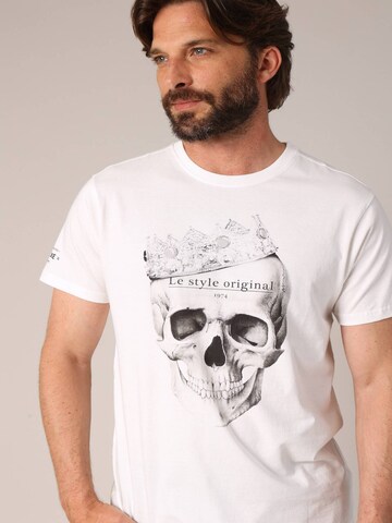 Deeluxe Shirt 'CROWN' in Wit