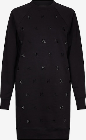 Karl Lagerfeld Dress in Black: front