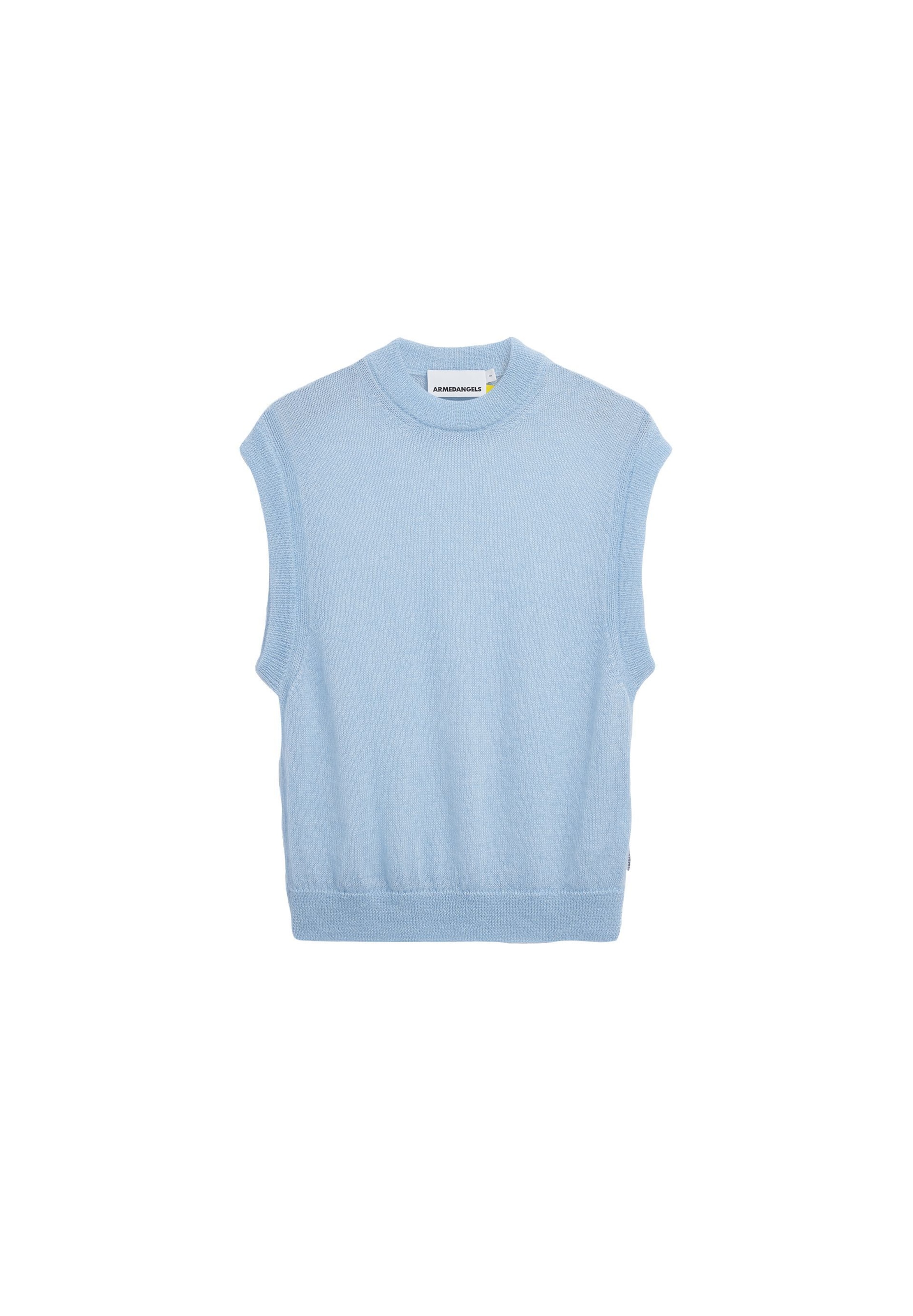 ARMEDANGELS Pullunder Mohair Mix in Blau: Vorderseite