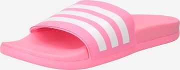 Claquettes / Tongs 'Adilette Comfort' ADIDAS SPORTSWEAR en rose : devant