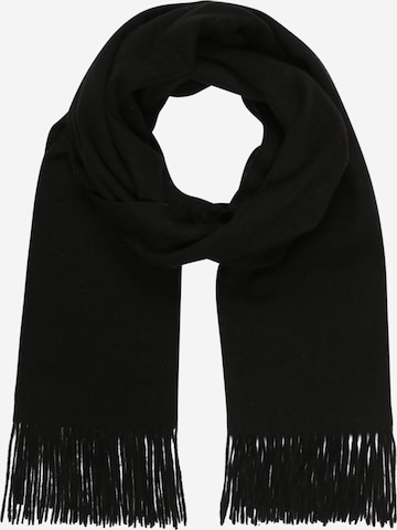 LeGer Premium Scarf 'Bianca' in Black: front