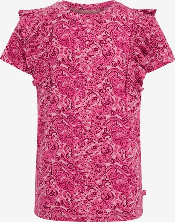 WE Fashion T-shirt i rosa: framsida