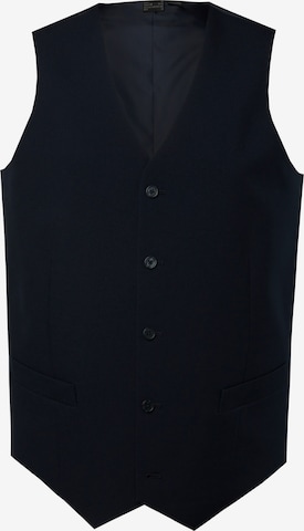 Gilet de costume Men Plus en bleu : devant