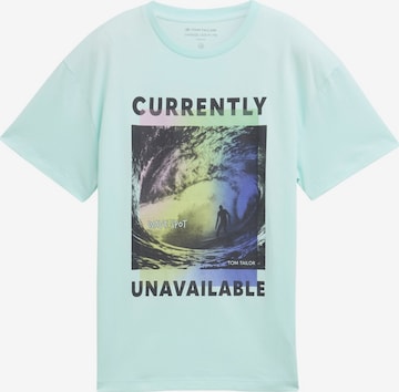 TOM TAILOR Shirt in Blue: front