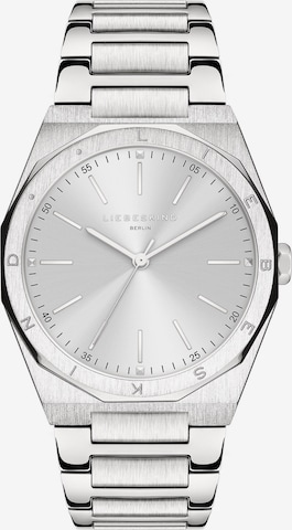 Liebeskind Berlin - Reloj analógico en plata: frente