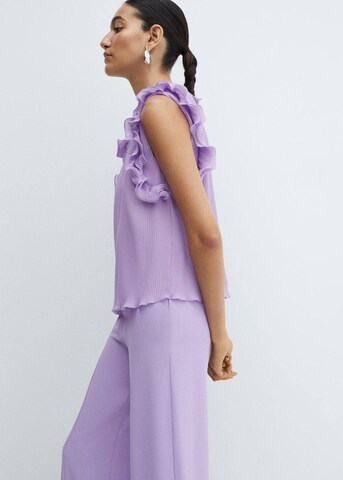 MANGO Top 'Laia' in Lila
