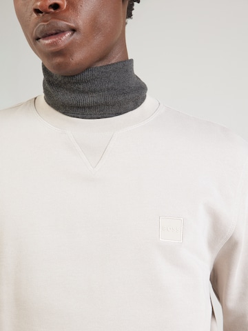 BOSS Sweatshirt 'Westart' in Grau