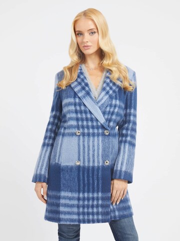 GUESS Between-Seasons Coat in Blue: front