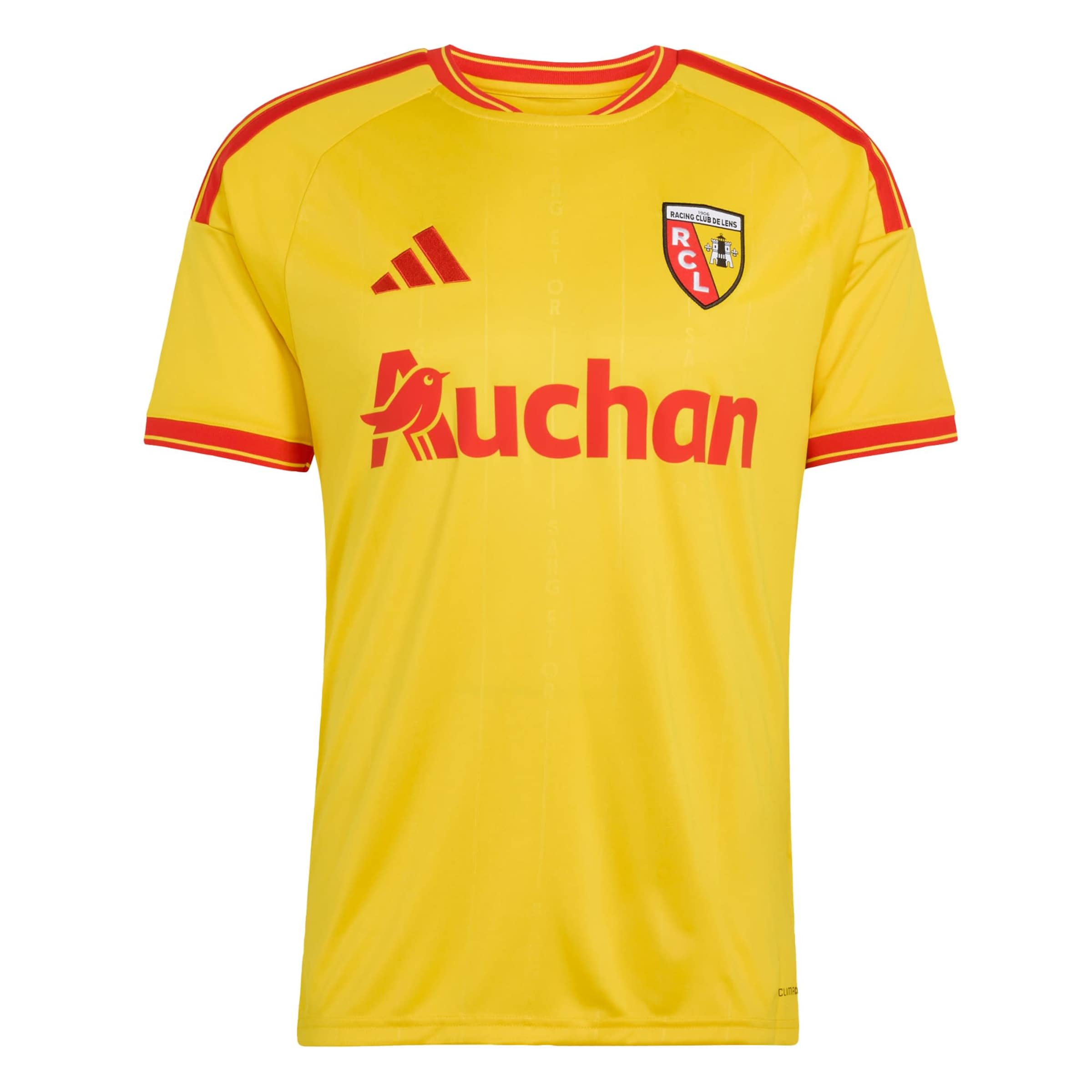 ADIDAS PERFORMANCE Maillot 'RC Lens 26/27' en XS en jaune / rouge / rouge foncé / blanc, Vue avec produit