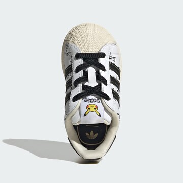 Baskets 'Pokemon Superstar II' ADIDAS ORIGINALS en blanc