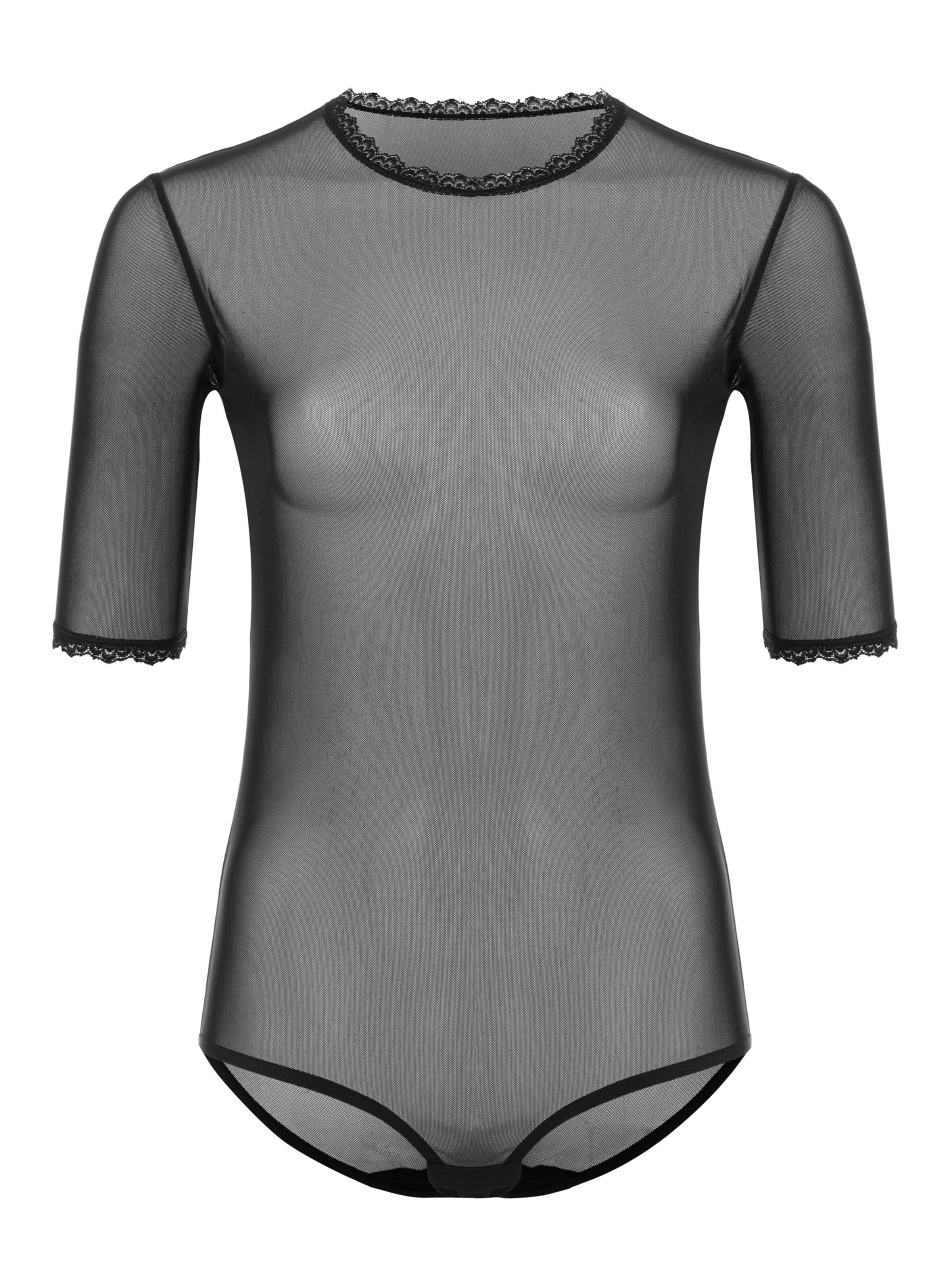 Evoni Body‌‌‌‌‌‌‌‌ in Schwarz: Vorderseite