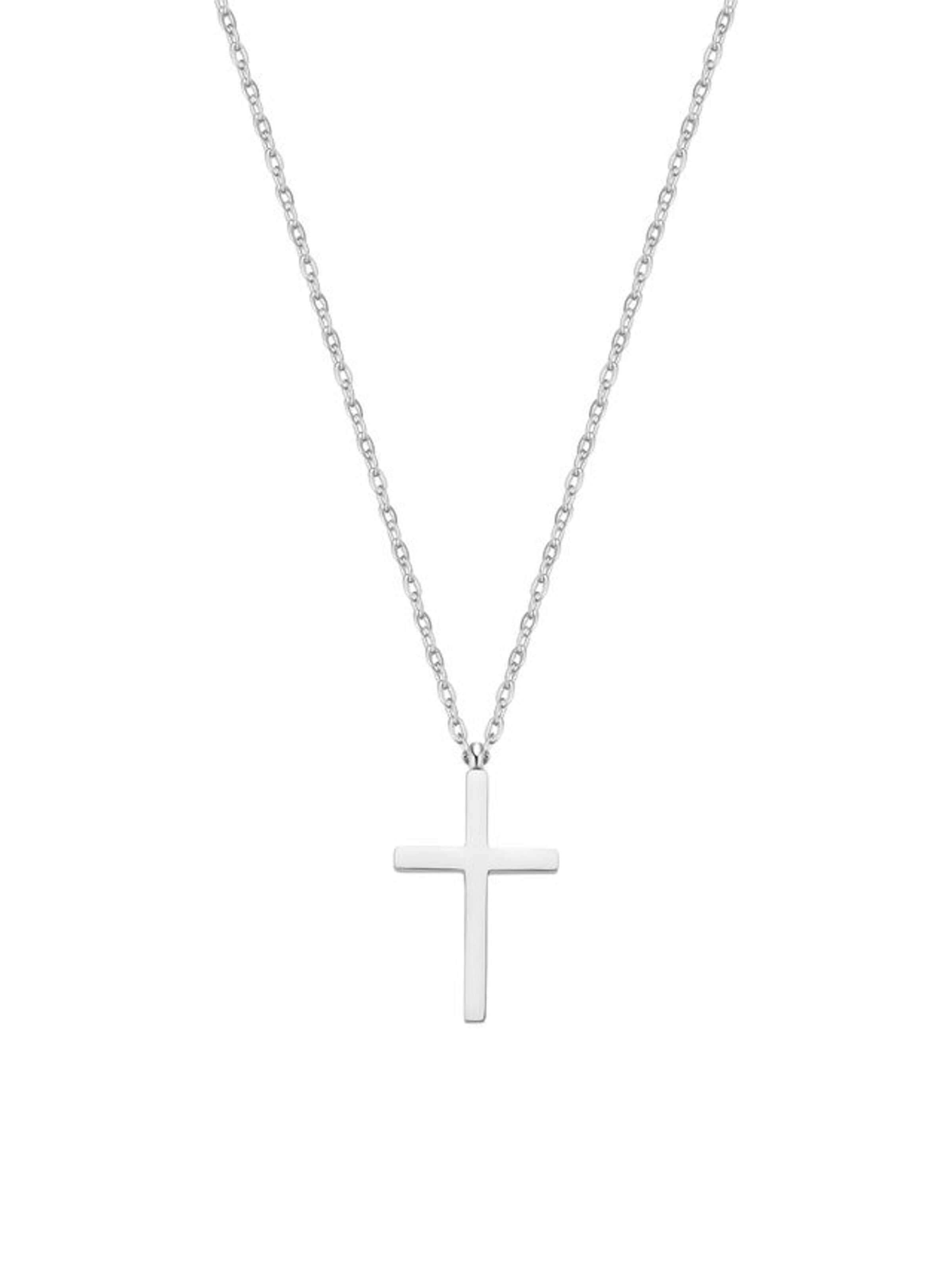Hey Happiness Sieraden set 'Iconic Cross' in Zilver