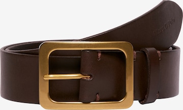 Marc O'Polo Belt in Brown: front