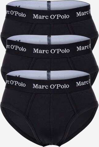 Slip 'Essentials' Marc O'Polo en noir : devant