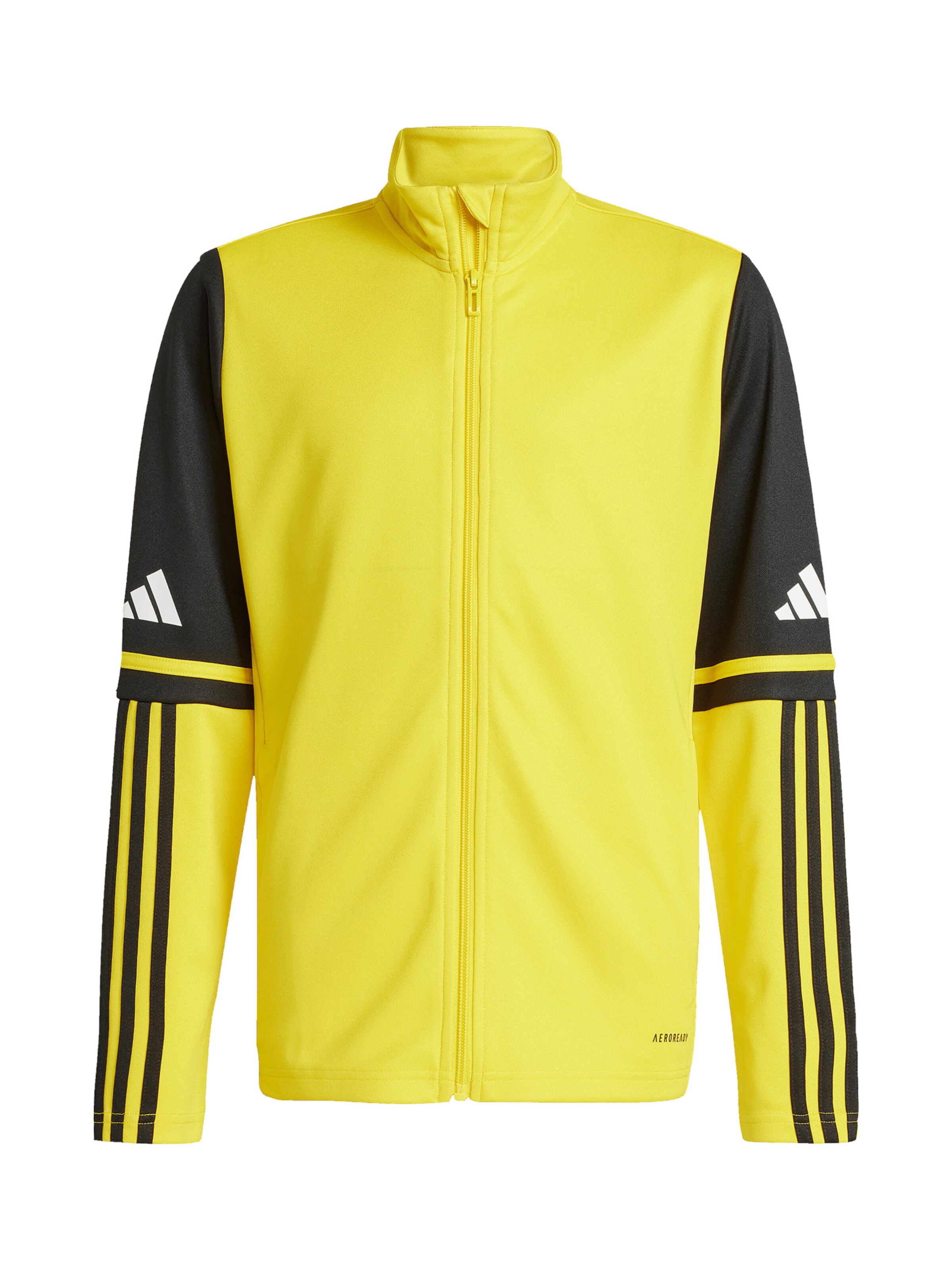ADIDAS PERFORMANCE Athletic Jacket 'Sq 25' in Yellow: front