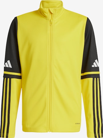 ADIDAS PERFORMANCE Sportjacke 'Sq 25' in Gelb: Vorderseite