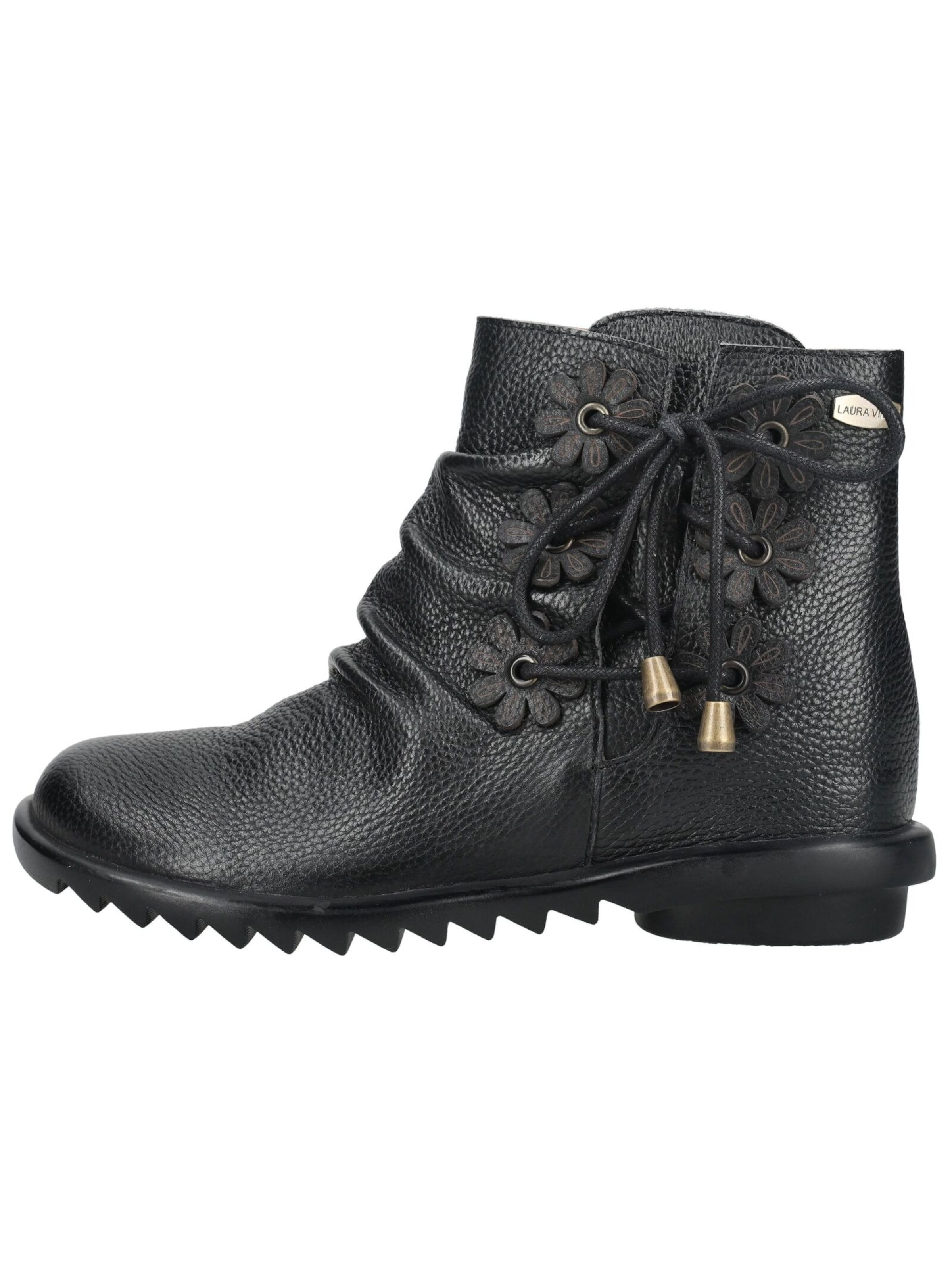 Laura Vita Stiefelette in Schwarz