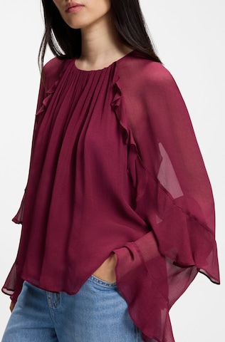 BOSS Bluse in Rot