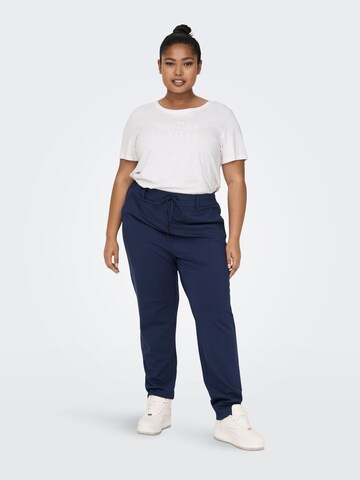 Effilé Pantalon ONLY Carmakoma en bleu