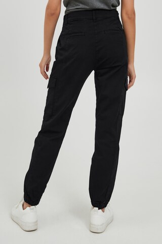 Oxmo Tapered Cargo Pants in Black