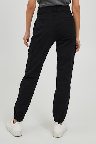 Oxmo Tapered Cargohose in Schwarz