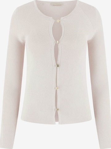 GUESS Strickjacke in Weiß: Vorderseite