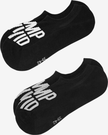 CAMP DAVID Socks in Black: front