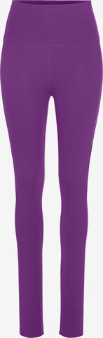 LASCANA Leggings in Purple: front