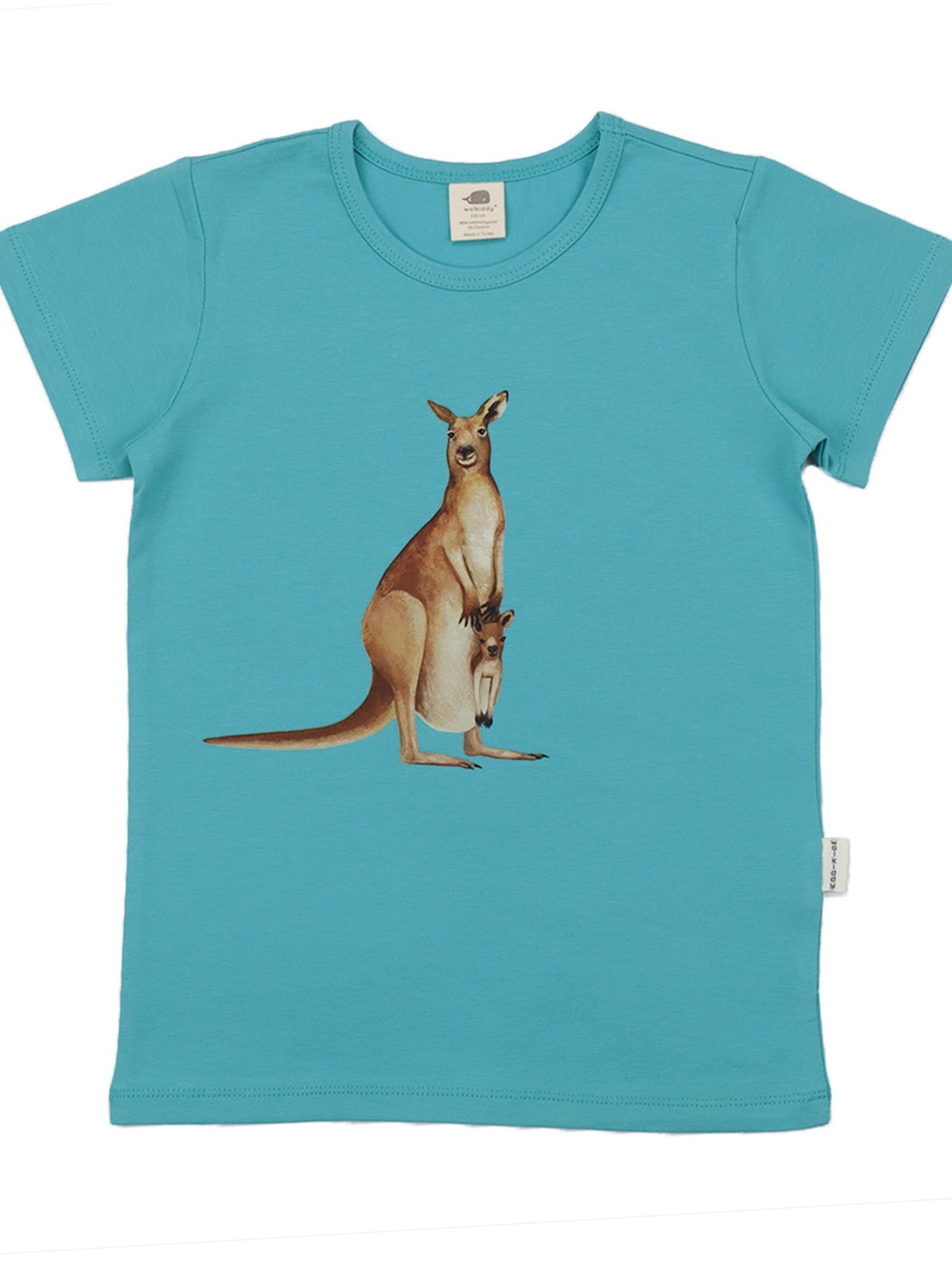 Walkiddy Shirt 'Walkiddy - Australian Animals T-Shirt'‌‌‌‌‌‌‌ in 104 in grün, Produktansicht
