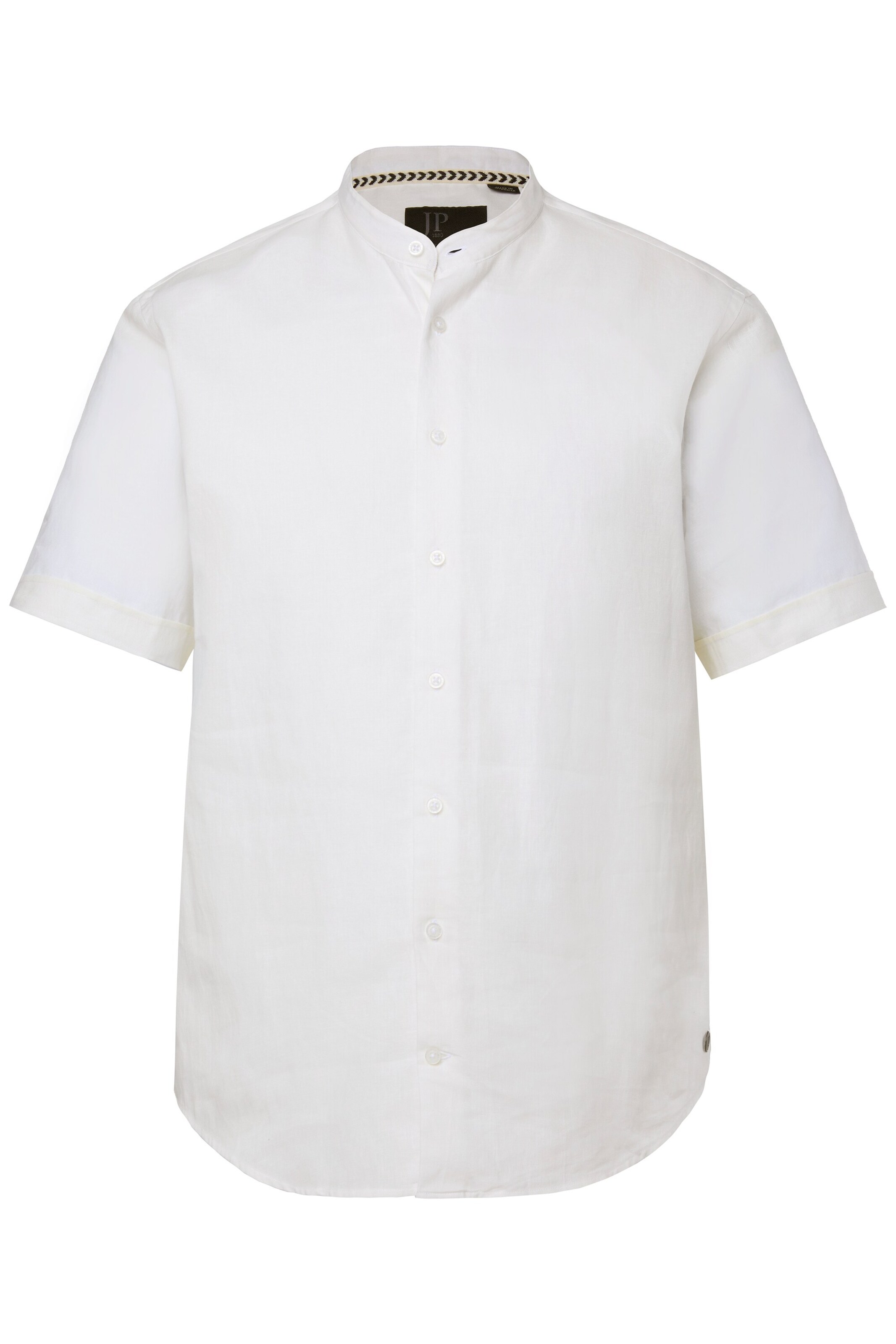 JP1880 Regular Fit Hemd in Weiß: Vorderseite