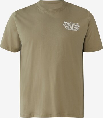 s.Oliver Men Big Sizes T-Shirt in Grün: Vorderseite