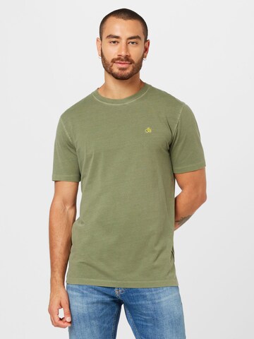 SCOTCH & SODA Tričko – zelená: přední strana