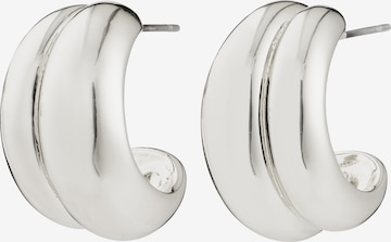 sidabrinė Pilgrim Auskarai 'Miko': priekis