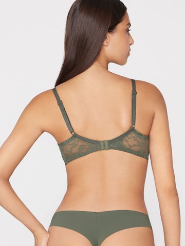 Tezenis Balconette Bra 'Paris' in Green