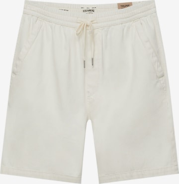 Pull&Bear Broek in Beige: voorkant