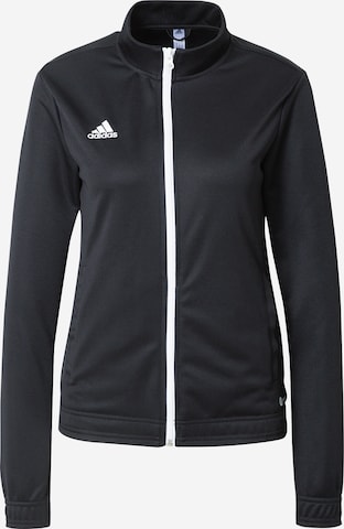 ADIDAS SPORTSWEAR Training Jacket 'Entrada 22' in Black: front