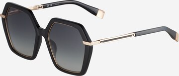 Lunettes de soleil 'SFU691' FURLA en noir : devant