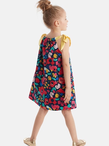 Abito 'Spring Flowers' di Denokids in blu