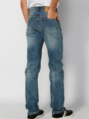 KOROSHI Regular Jeans in Blauw