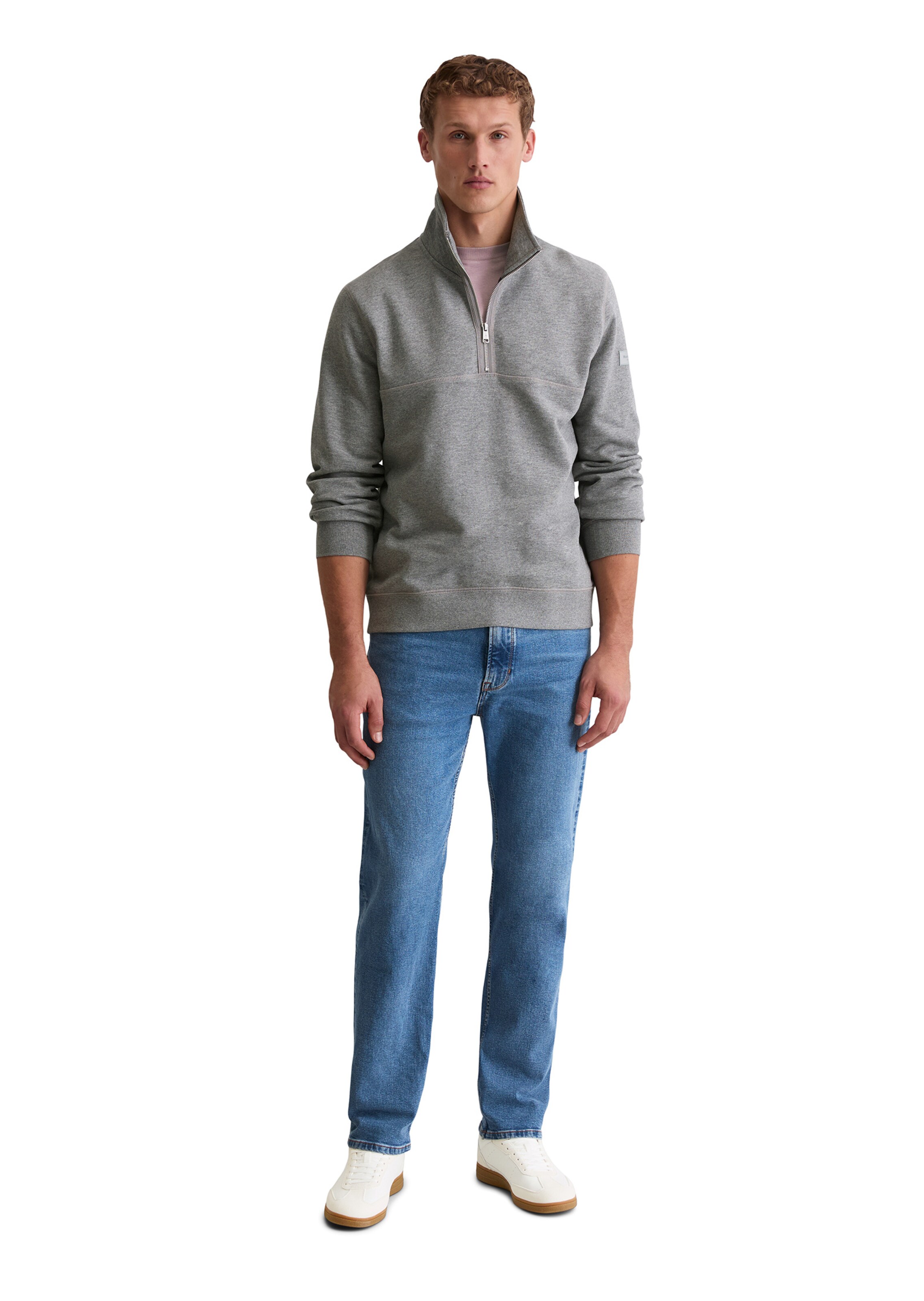 Marc O'Polo Sweatshirt in Grau