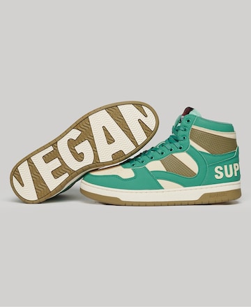 Superdry High-Top Sneakers in Green