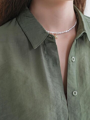 Camicia da donna di MixRay in verde