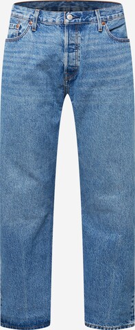 Levi's® Plus Regular Jeans 'Plus 501 '90s' in Blauw: voorkant