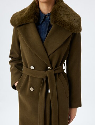 Koton Between-seasons coat in Green