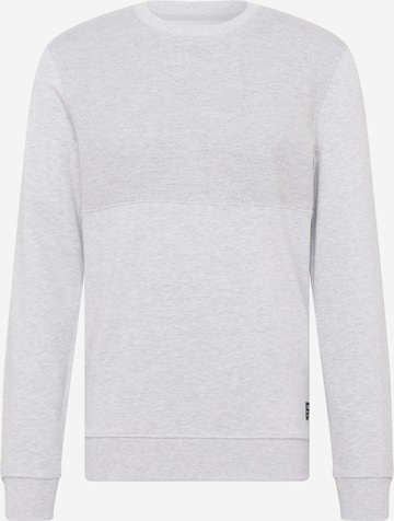 TOM TAILOR DENIM Sweatshirt i grå: framsida