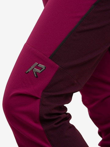 Rukka - Regular Calças de desporto em roxo