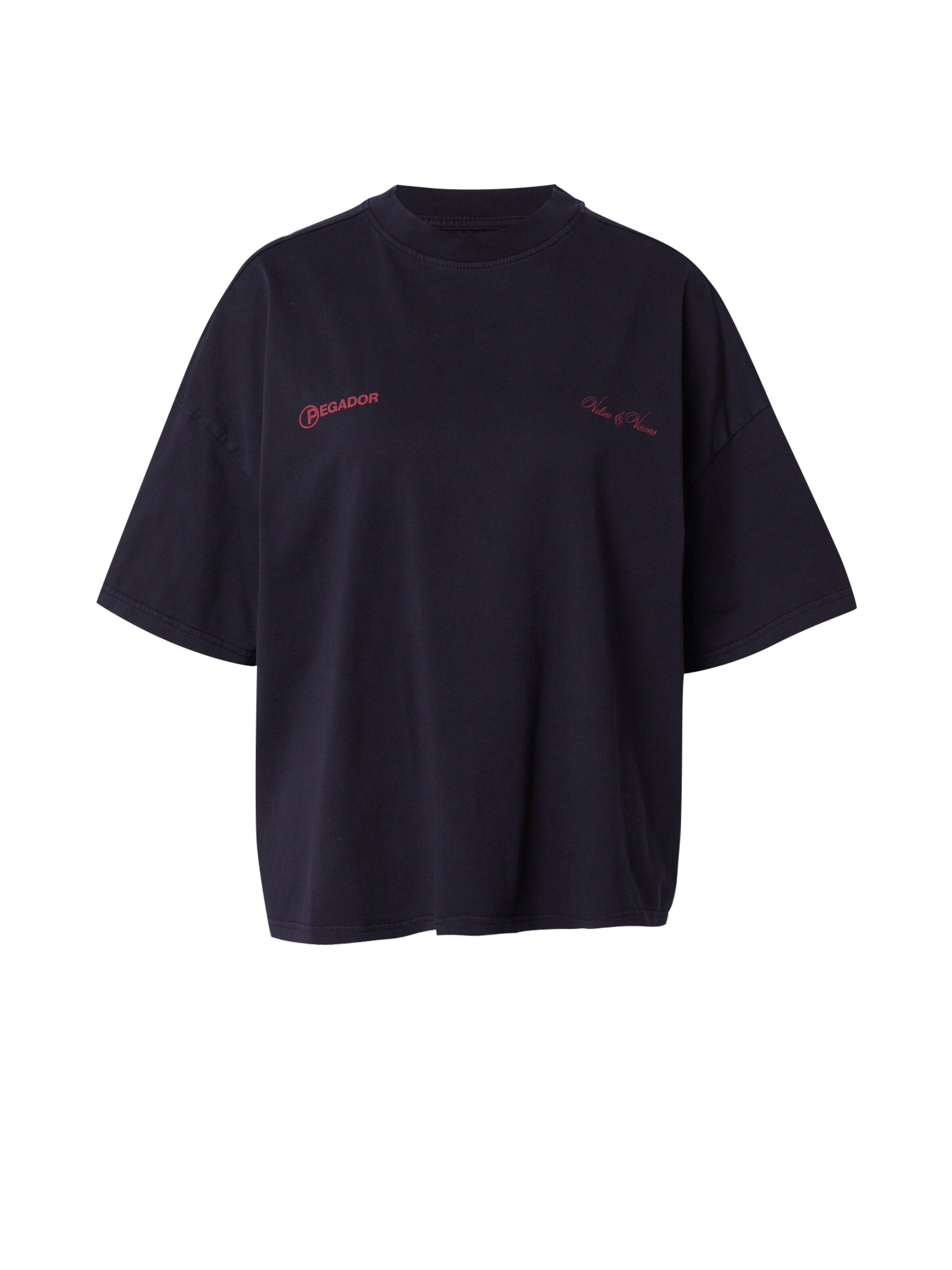 Pegador Koszulka oversize 'Fia' w kolorze czarny: przód